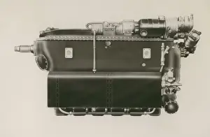 Inverted Prints: de Havilland Gipsy Queen 31 six-cylinder, air-cooled