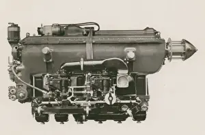 Cylinder Prints: de Havilland Gipsy Six six-cylinder, air-cooled inverted