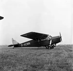 Privately Prints: De Havilland Leopard Moth G-ACMN private Blackbushe 1962