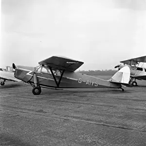 Leopard Prints: De Havilland Leopard Moth G-AIYS Chrisair Croydon 1954