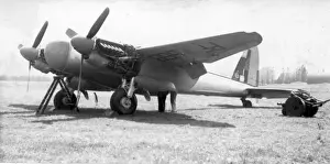 Undergoing Prints: de Havilland Mosquito FBXVI PF568 undergoing maintenance