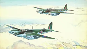 Bannister Prints: De Havilland Mosquitos