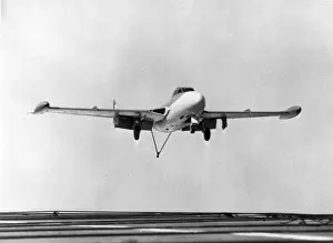 Venom Prints: de Havilland Sea Venom NF20 landing on a carrier