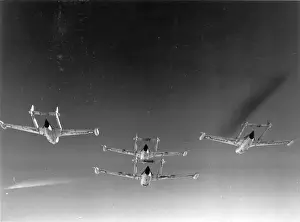 Four de Havilland Sea Venom NF20s