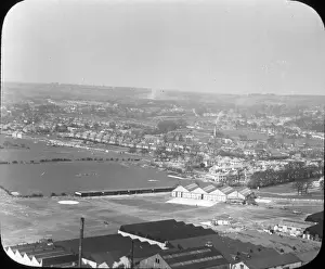The de Havilland Stag Lane factory in 1930