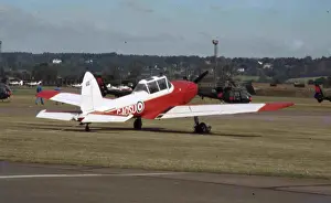 Providing Prints: A de Havilland Supermunk (G-AOSU) glider tug of the RAFGSA