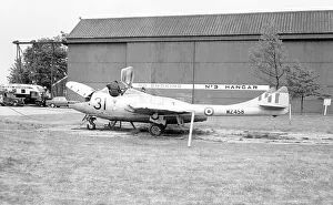 Weald Prints: de Havilland Vampire T.11 WZ458