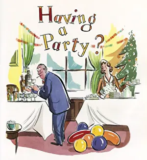 Streamers Prints: Having a Party?