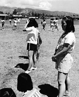 Images Dated 19th September 2011: Hawaiian Schoolgirls