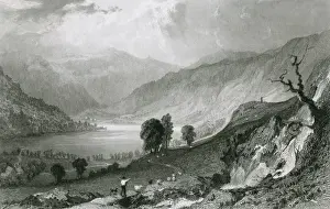 Westmoreland Prints: Hawes Water, Lake District