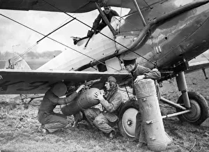 Audax Prints: Hawker Audax is prepared for a flight