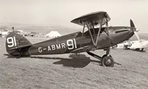 Hawker Hart II, G-ABMR, in post-war racing colours