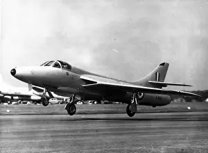The Hawker Hunter P1101 Hunter T7 prototype XJ615