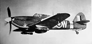 Hurricane Prints: Hawker Hurricane IIB -with its compliment of underwing