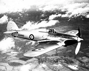 Hawker Hurricane prototype K5083 in the air
