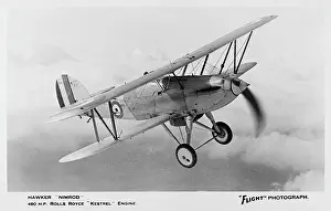 Kestrel Prints: Hawker Nimrod British fighter biplane