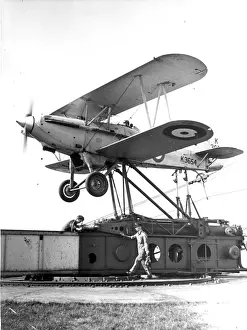 Hawker Nimrod II K3654 about to be launched