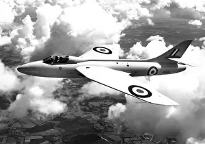 Wb188 Prints: Hawker P1067 Hunter first prototype WB188 in the air