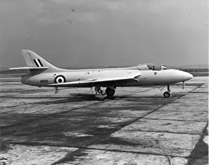Hawker P1067 Hunter first prototype WB188 on the ground