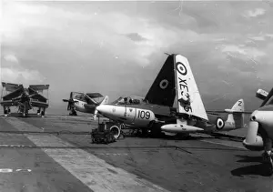 Hawker Sea Hawk FGA6 XE385 with wings folded