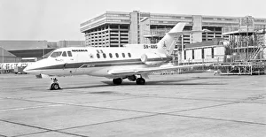 Nigeria Prints: Hawker Siddeley HS-125-600B 5N-ANG