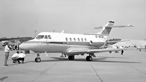 Biggin Prints: Hawker Siddeley HS. 125 Series 1 G-ASSI
