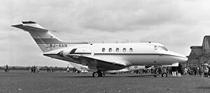 Images Dated 12th May 2020: Hawker Siddeley HS. 125 series 1B 9J-RAN