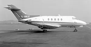 Guinness Prints: Hawker Siddeley HS. 125 Series 1B G-AWUF