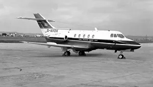 Luqa Prints: Hawker Siddeley HS. 125 series 3B-RA G-AVDX
