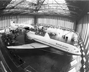 Hs121 Prints: Hawker Siddeley HS121 Trident 2E G-AVFG