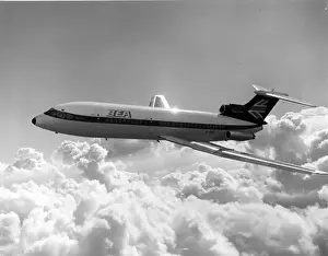 Hawker Siddeley HS121 Trident 2E G-AVFI in BEA markings