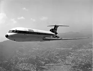 Hawker Siddeley HS121 Trident 3B G-AWYZ in BEA markings