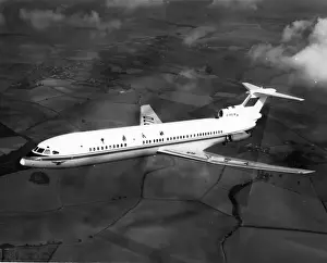 Hawker Siddeley HS121 Trident 3B under test