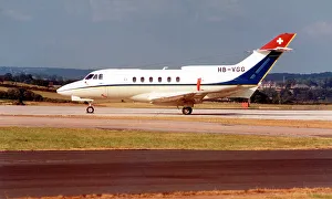 125 700b Prints: Hawker Siddeley HS.125-700B HB-VGG