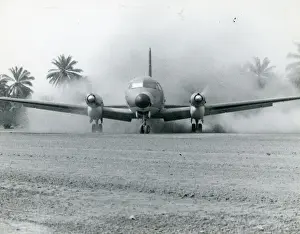 Hs748 Prints: Hawker Siddeley HS748 during a demonstration tour
