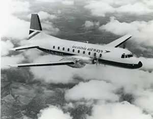 Hawker Siddeley HS748 Series 2A, G-BCOE, of British Airways