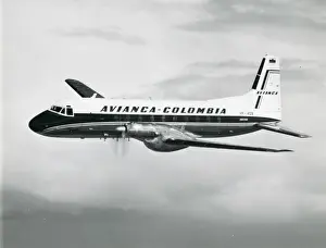 Hs748 Prints: Hawker Siddeley HS748 Series 2A, HK-1408, of Avianca