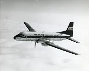 Airlines Prints: Hawker Siddeley HS748 Series 2A, PK-MHD
