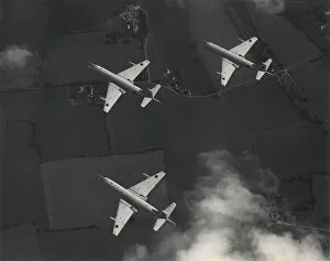 Three Hawker Siddeley Nimrod MR2s