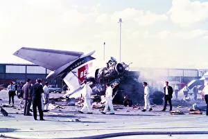 Burst Prints: Hawker Siddeley Trident 1C G-ARPT tail