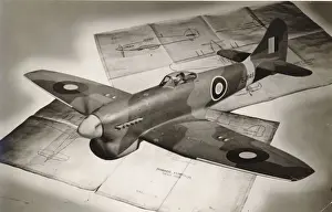 Typhoon Prints: Hawker Tempest V, EJ846