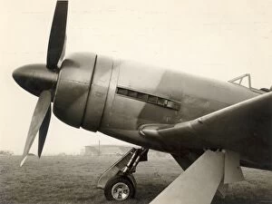 Annular Gallery: Hawker Tempest V, NV768, fitted with an annular radiator
