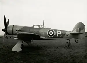Hawker Typhoon aircraft with annular radiator