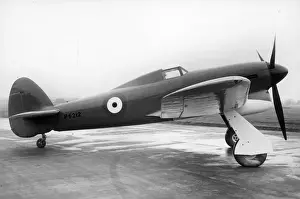 Hawker Typhoon first prototype P5212 in its original form