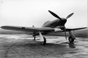 Triple Prints: Hawker Typhoon first prototype P5212 in its original form
