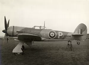 Annular Gallery: Hawker Typhoon IB, R8694, fitted with an annular radiator
