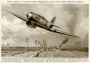 Typhoon Prints: Hawker Typhoon, single-seat fighter-bomber 1944