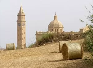 Images Dated 7th June 2011: Hay bales, Ta Pinu National Shrine