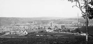 Hay on Wye panorama early 1900s