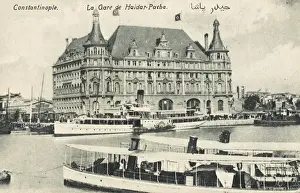 Pasa Prints: Haydar Pasa Station - Constantinople, Turkey